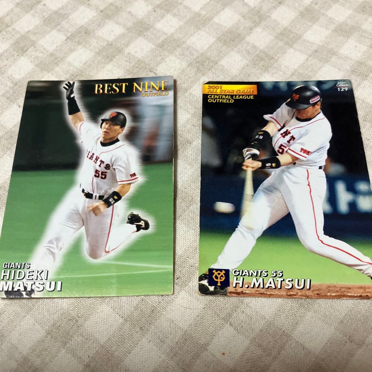 ジャイアンツ 松井秀喜さん テレホンカード(未使用)& 野球 ジャイアンツ 松井秀喜さん テレホンカード(未使用)& 野球