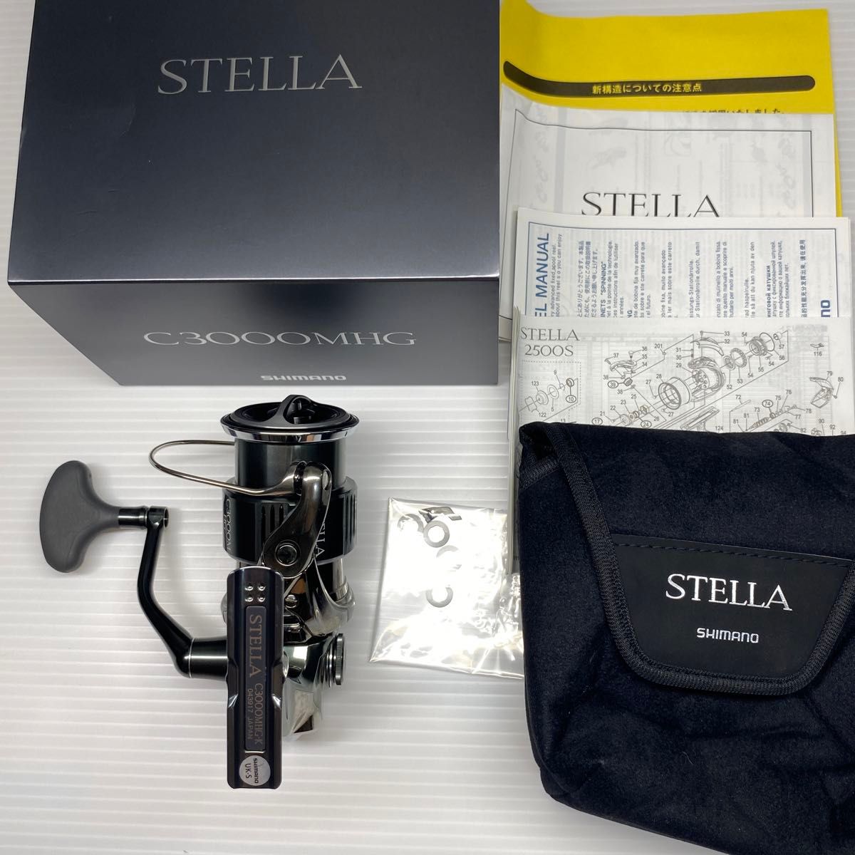 シマノ 22 ステラ C3000MHG SHIMANO STELLA スピニングリール シマノ 22 ステラ C3000MHG SHIMANO STELLA スピニングリール