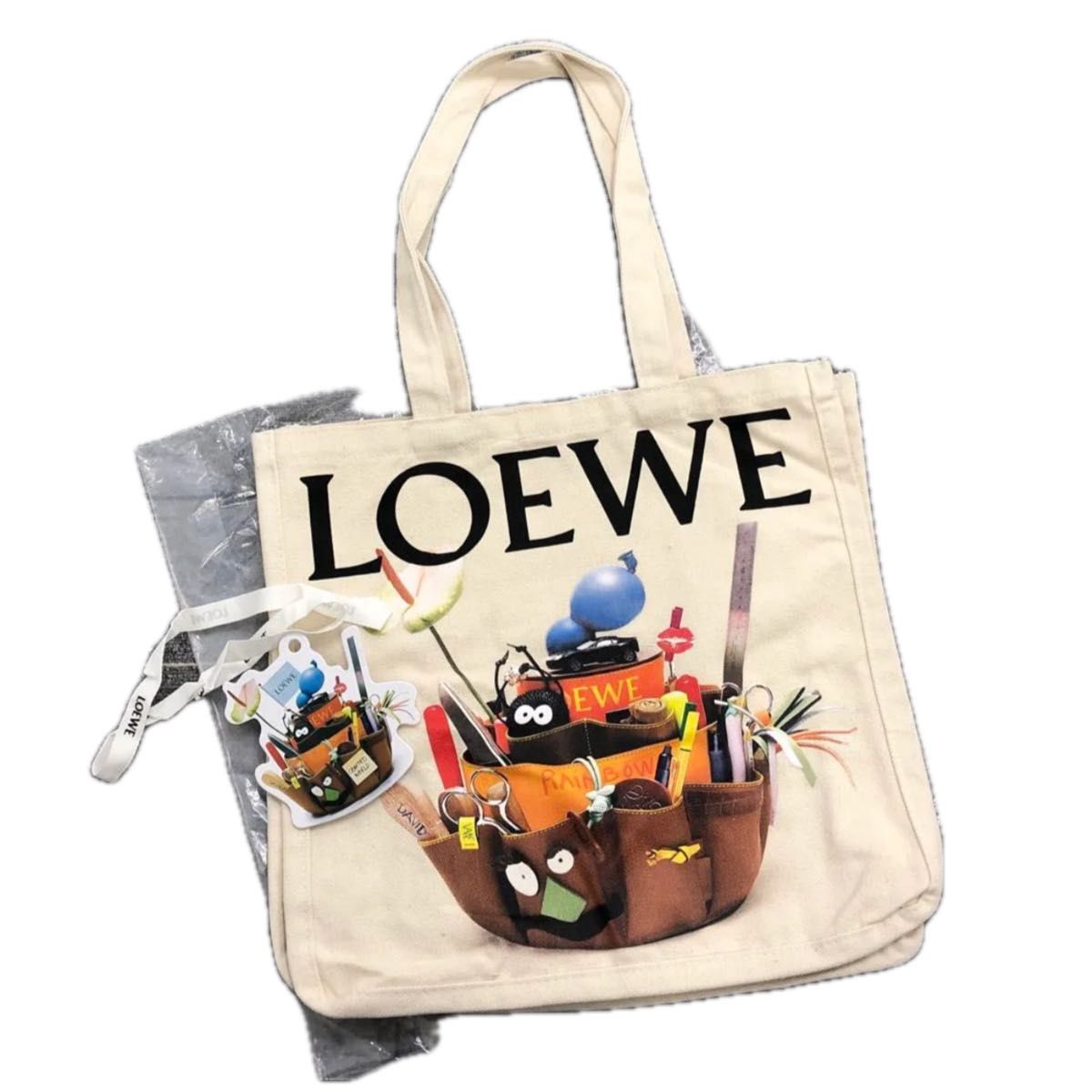 新品未開封 LOEWE 「CRAFTED WORLD」 トートバッグ エコバッグ 新品未開封 LOEWE 「CRAFTED WORLD」 トートバッグ エコバッグ
