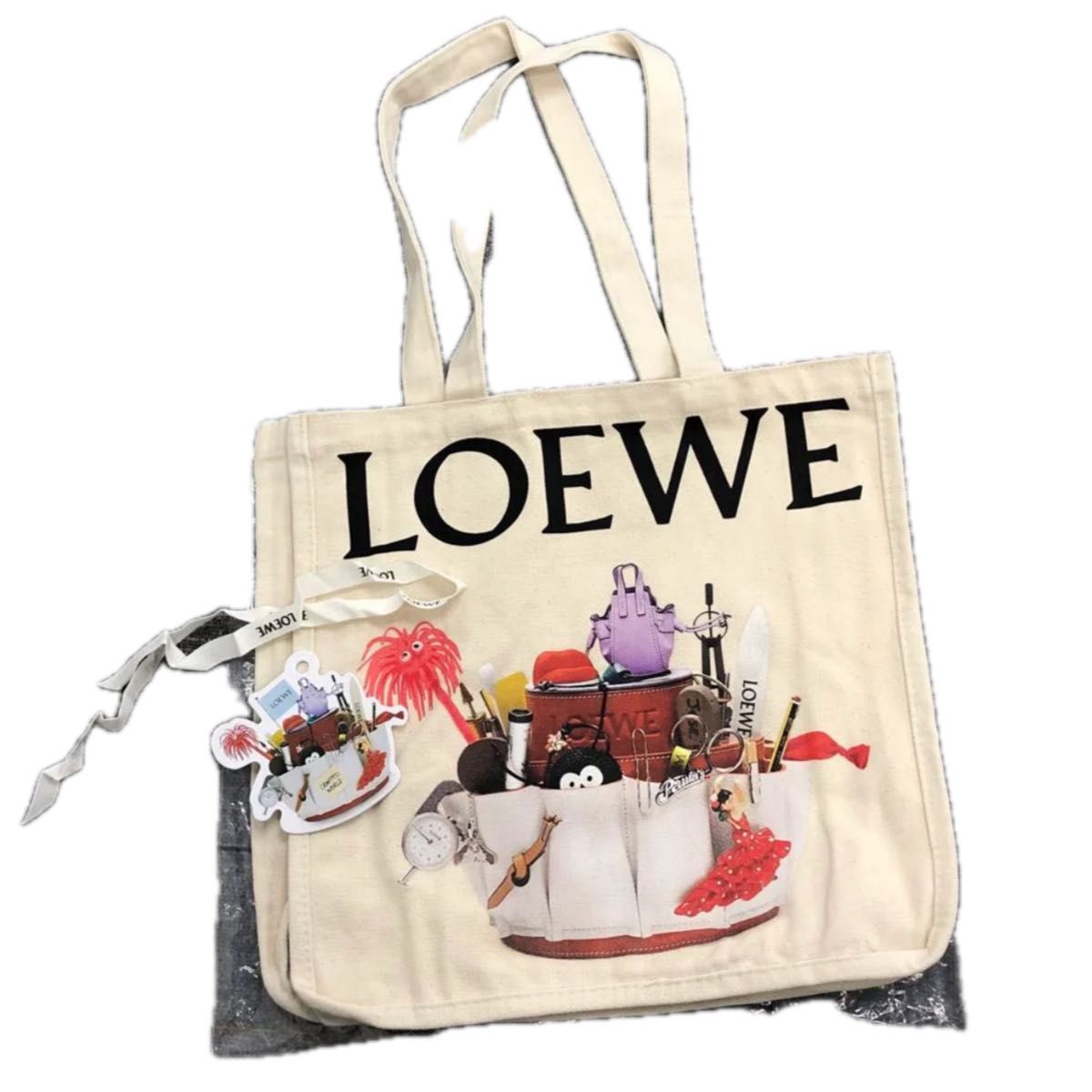 新品未開封 LOEWE 「CRAFTED WORLD」 トートバッグ エコバッグ 新品未開封 LOEWE 「CRAFTED WORLD」 トートバッグ エコバッグ