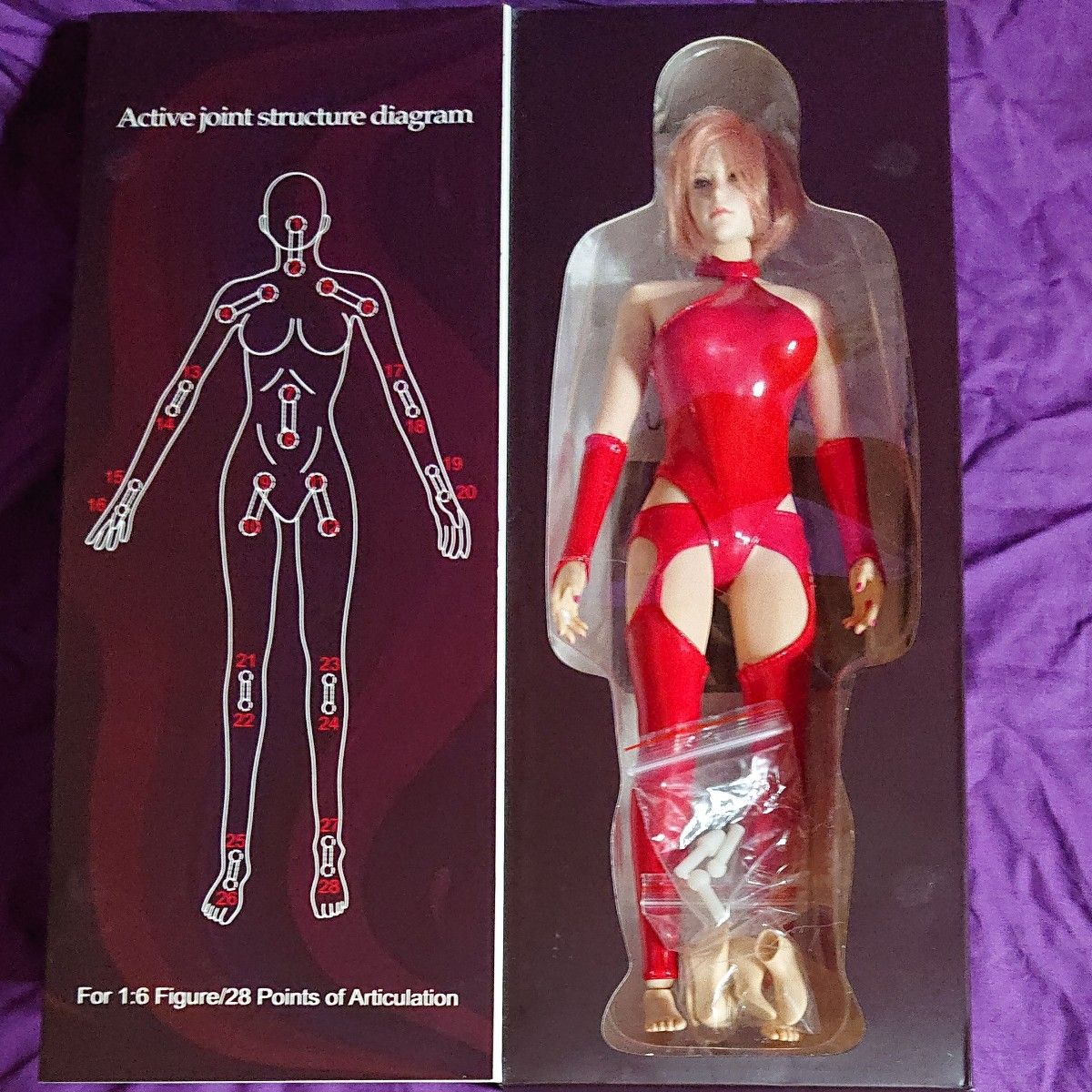 JIAOU DOLL 可動式シームレスフィギュア 1/6 衣装・ヘッド付 /素 JIAOU DOLL 可動式シームレスフィギュア 1/6 衣装・ヘッド付 /素