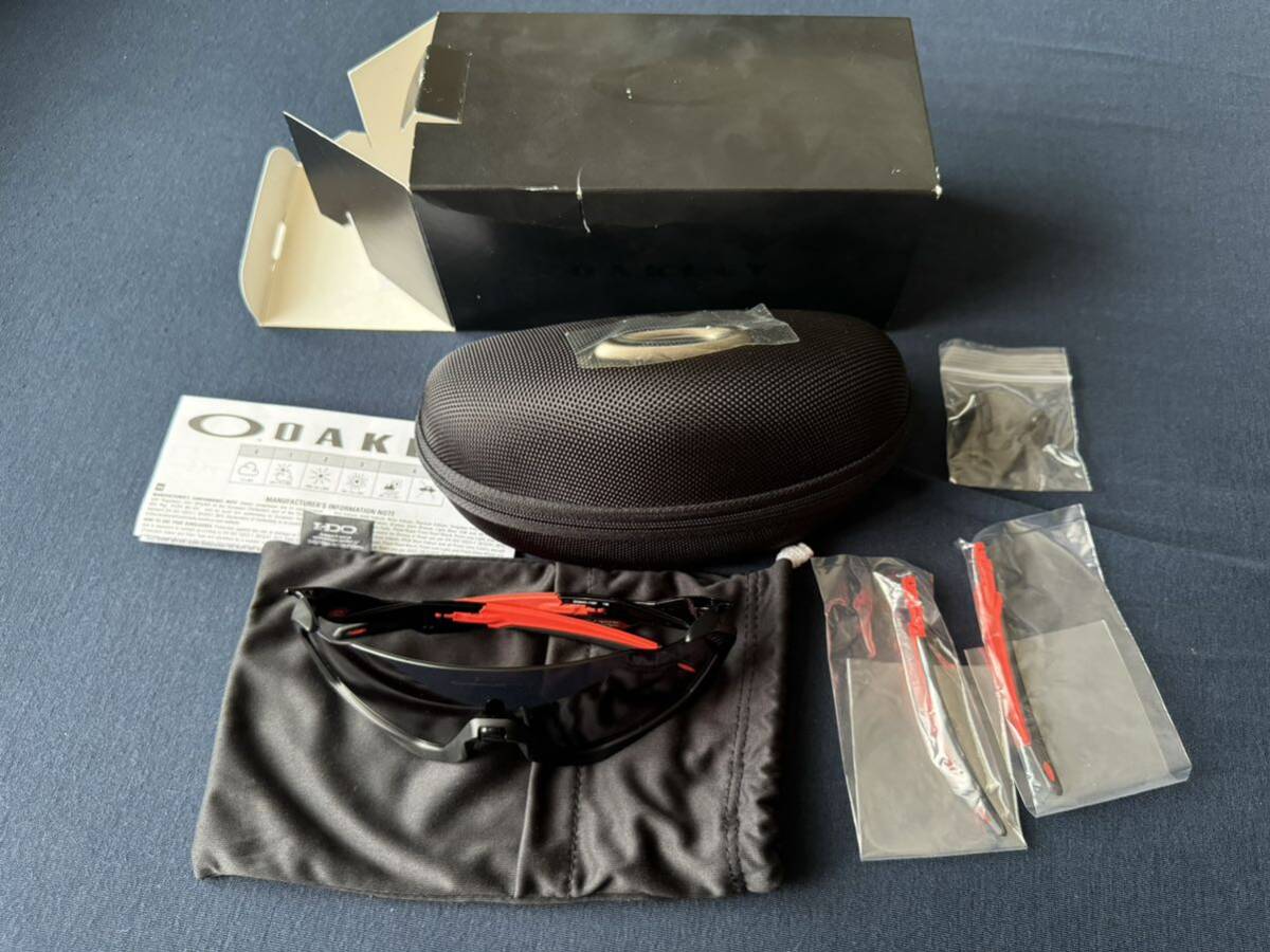 OAKLEY FLIGHT JACKET Matte Black Prizm Road Blackオークリー OAKLEY FLIGHT JACKET Matte Black Prizm Road Blackオークリー