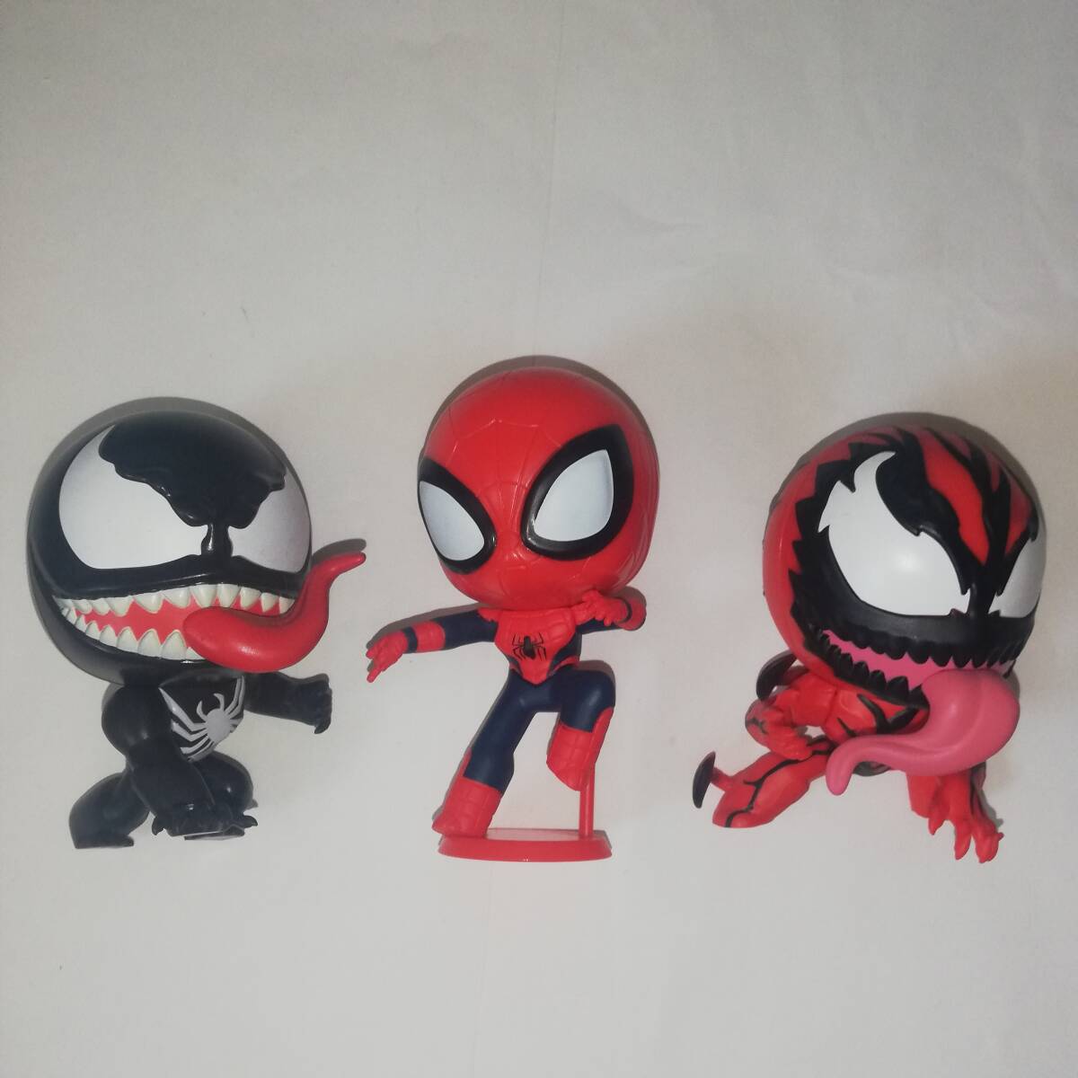 カプキャラ MARVEL06 スパイダーマン 全3種 バンダイ製 中古品 カプキャラ MARVEL06 スパイダーマン 全3種 バンダイ製 中古品