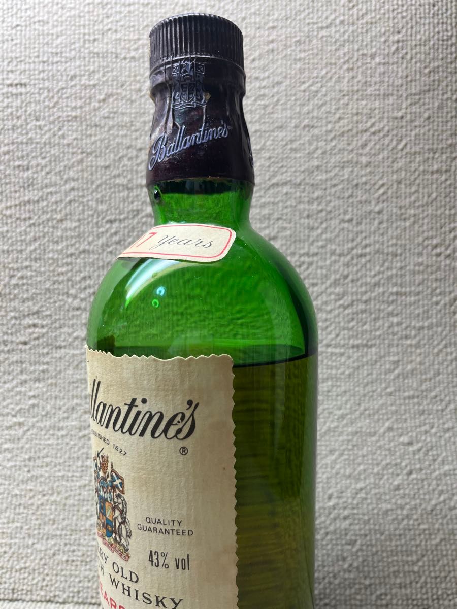 バランタイン17年 旧ボトル 未開封液面低下訳あり品古酒 バランタイン17年 旧ボトル 未開封液面低下訳あり品古酒