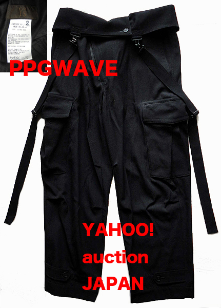 ヤフオク! - Y's for men パラシュートパンツ 1st 黒 美...