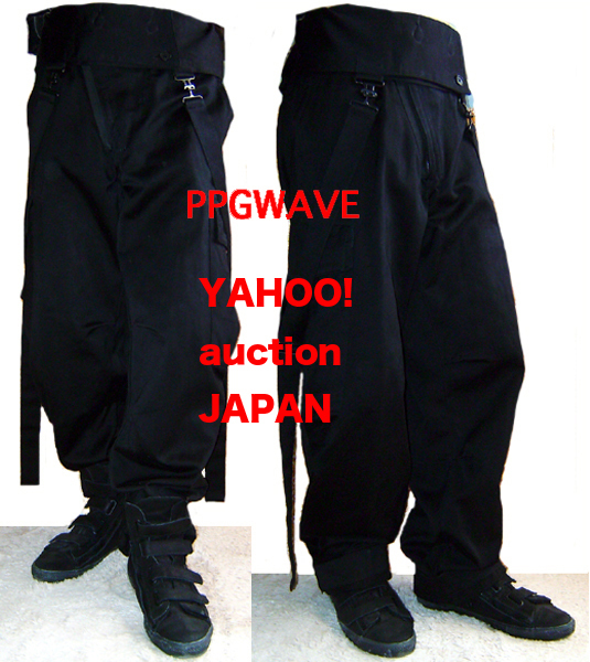 ヤフオク! - Y's for men パラシュートパンツ 1st 黒 美...