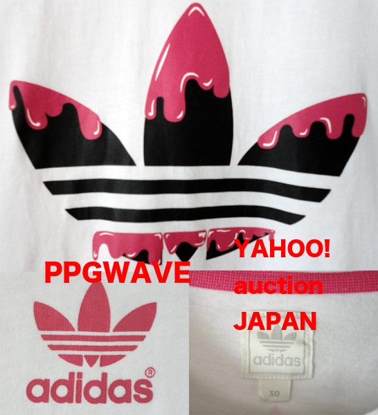 adidas originals きゃりーぱみゅぱみゅ DRIP Tシャツ XO_画像3