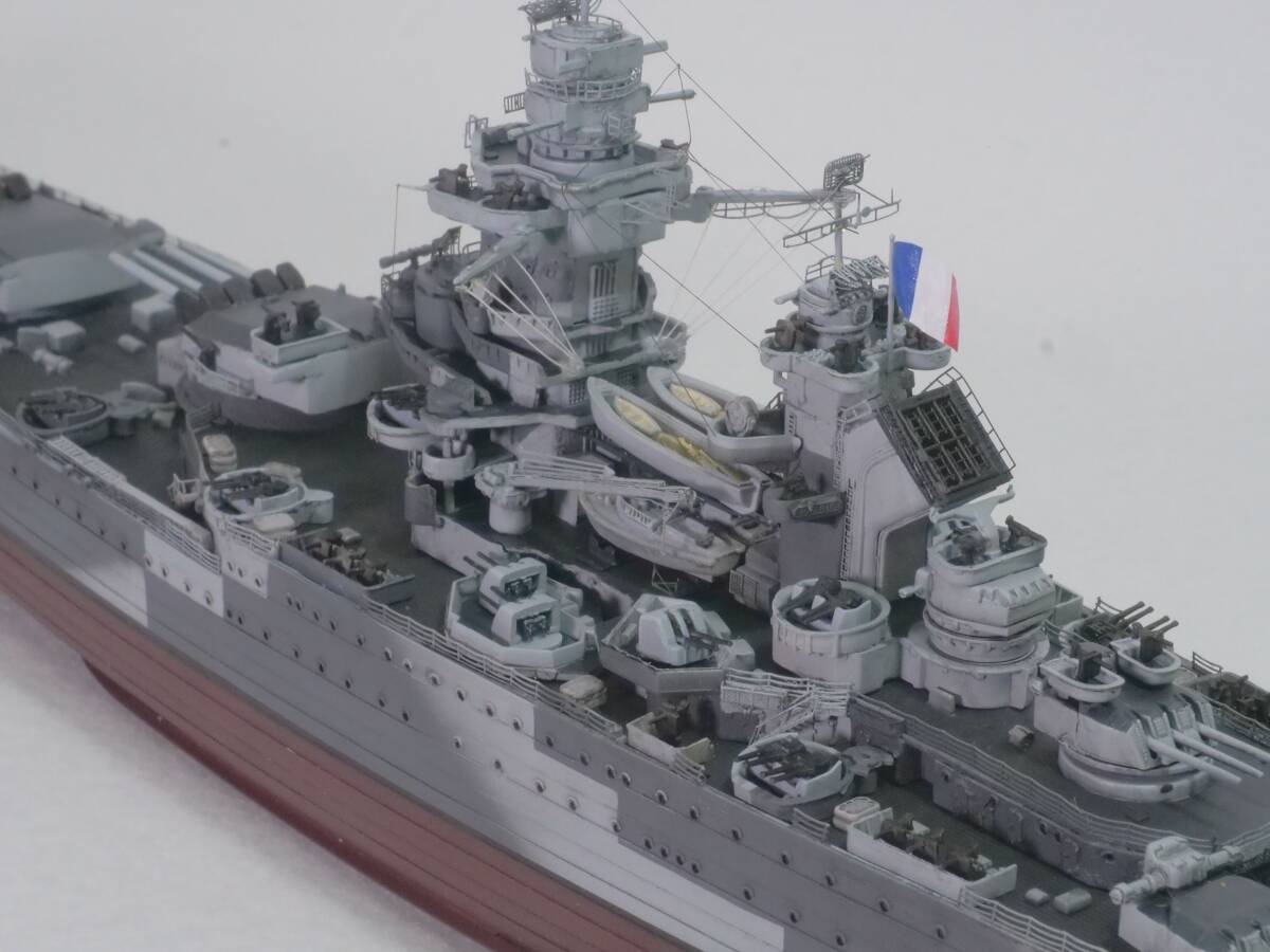 完成品 1/700 フランス海軍 戦艦リシュリュー // French Navy 完成品 1/700 フランス海軍 戦艦リシュリュー // French Navy