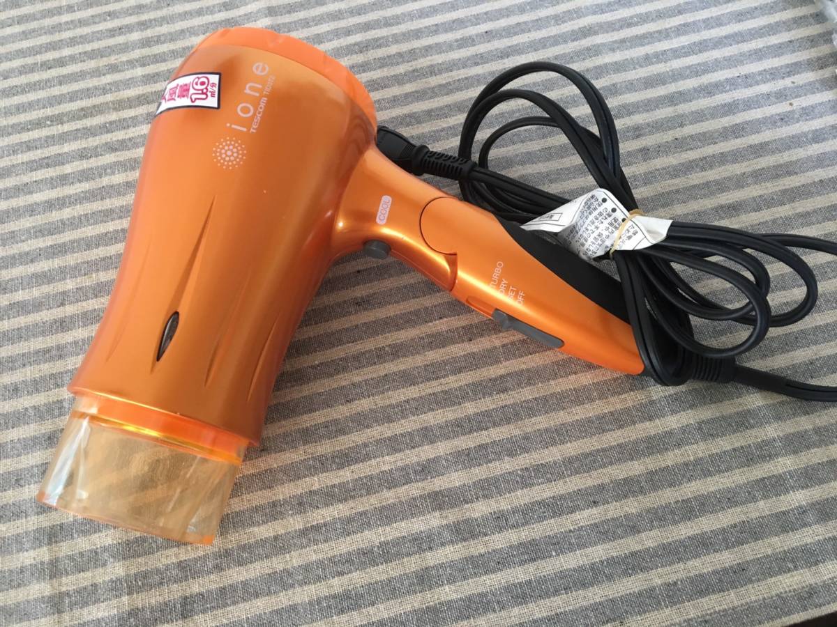 【中古品】 ★ TESCOM / テスコム ★ マイナスイオンヘアードライヤー TID372