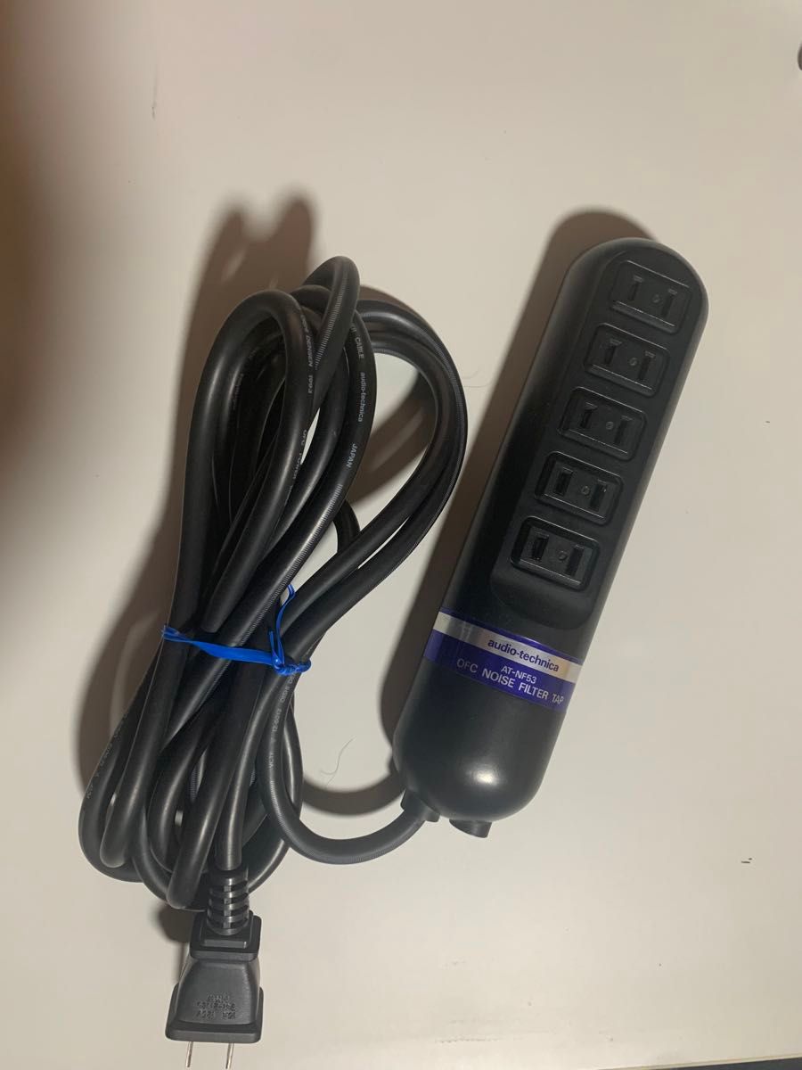 audio-technica AT-NF53 OFC ノイズフィルター タップ 電源 audio-technica AT-NF53 OFC ノイズフィルター タップ 電源