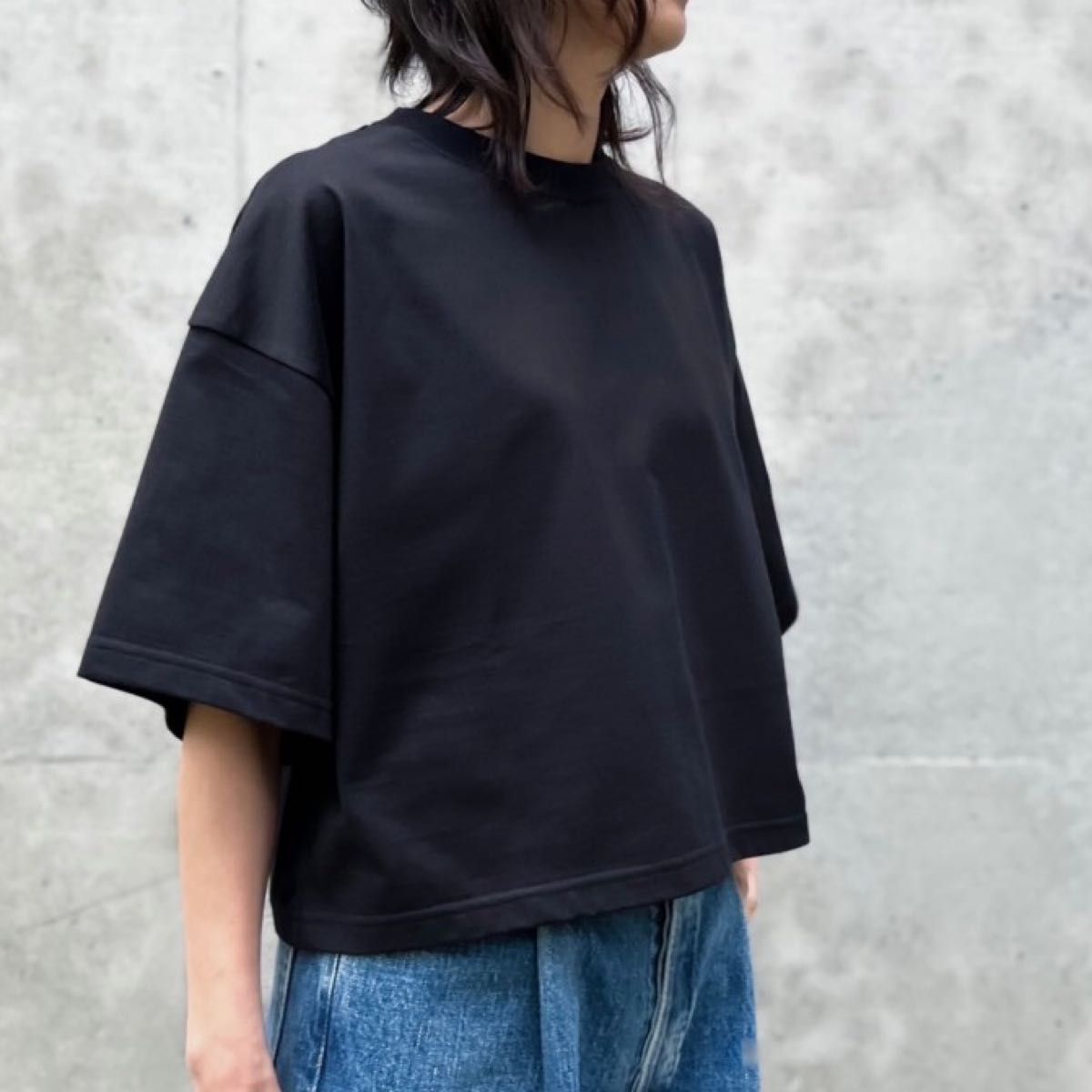 HYKE CROPPED SHORT-SLV TEE ハイク Tシャツ|Yahoo!フリマ(旧 HYKE CROPPED SHORT-SLV TEE ハイク Tシャツ|Yahoo!フリマ(旧