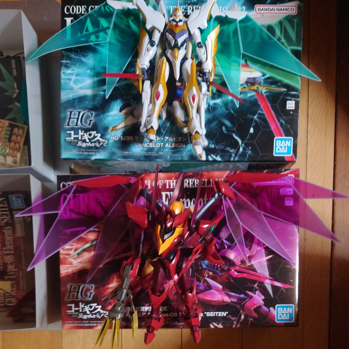 コードギアス HG ランスロットアルビオン&紅蓮聖天八極式 コードギアス HG ランスロットアルビオン&紅蓮聖天八極式
