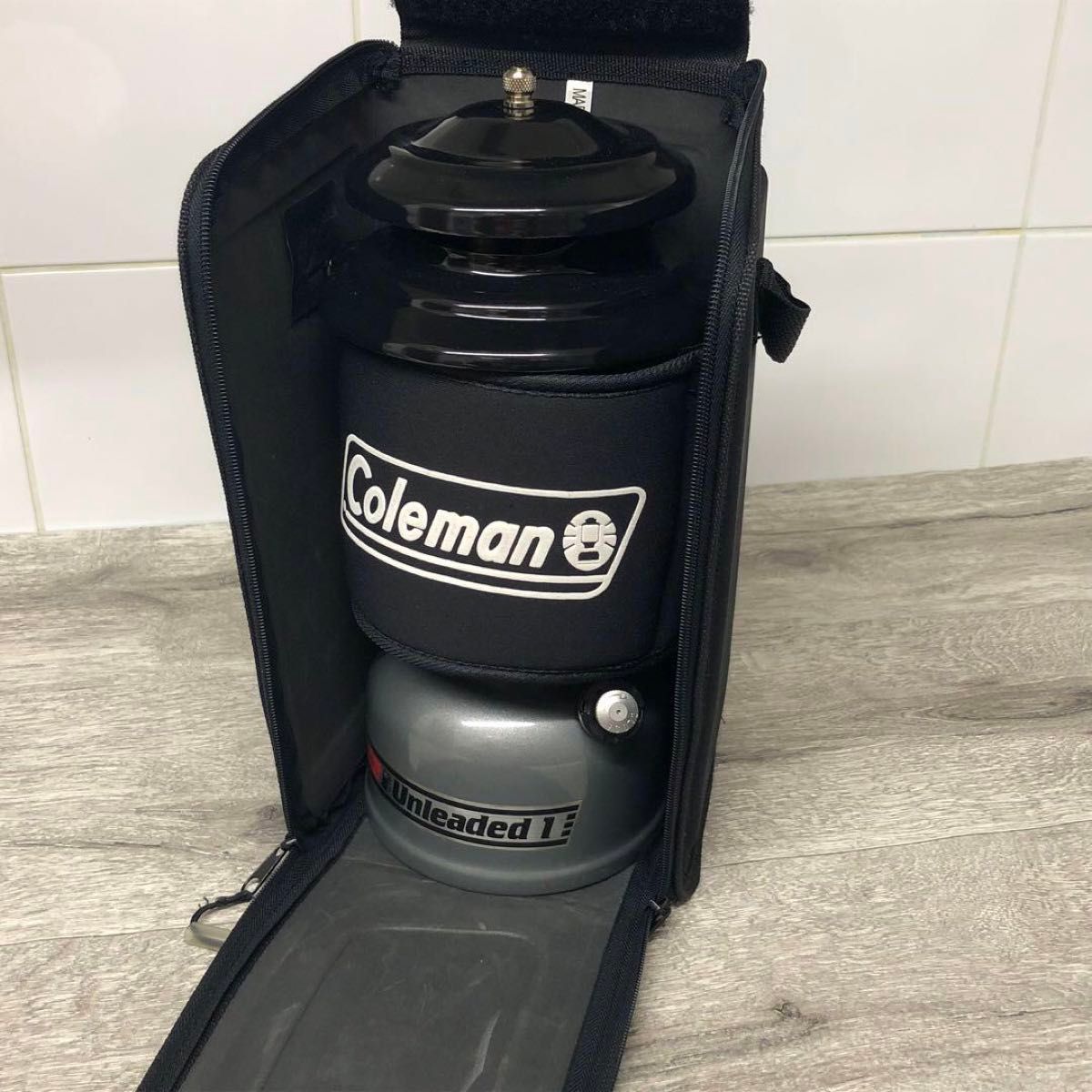 USED】ソフトケース・ホヤカバー付きランタン コールマン USED】ソフトケース・ホヤカバー付きランタン コールマン