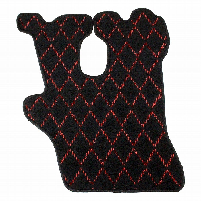 [ red ] special design NEW Profia Grand Profia Heisei era 15 year 11 month on and after driver`s seat 1PCS front floor mat 