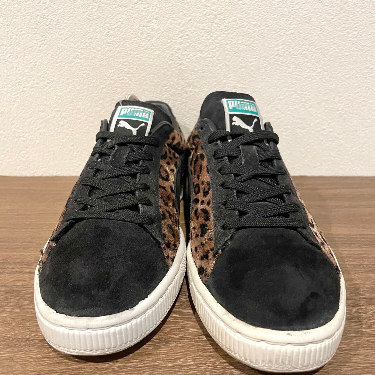 PUMA SUEDE LEOPARD プーマ スエード レオパード レディース ローカットスニーカー 24.5cm