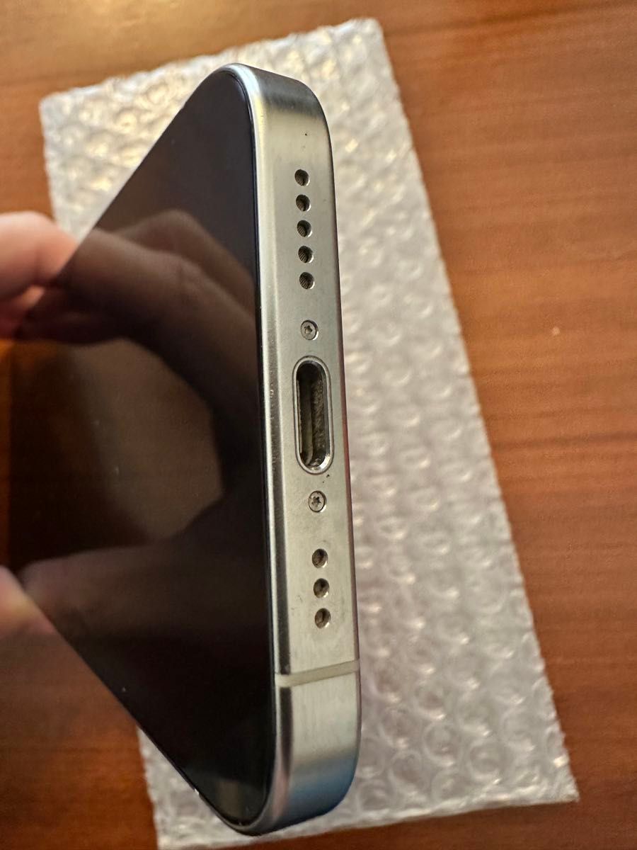 超美品】 iPhone 15 pro 128GB ホワイトチタニウム|Yahoo 超美品】 iPhone 15 pro 128GB ホワイトチタニウム|Yahoo