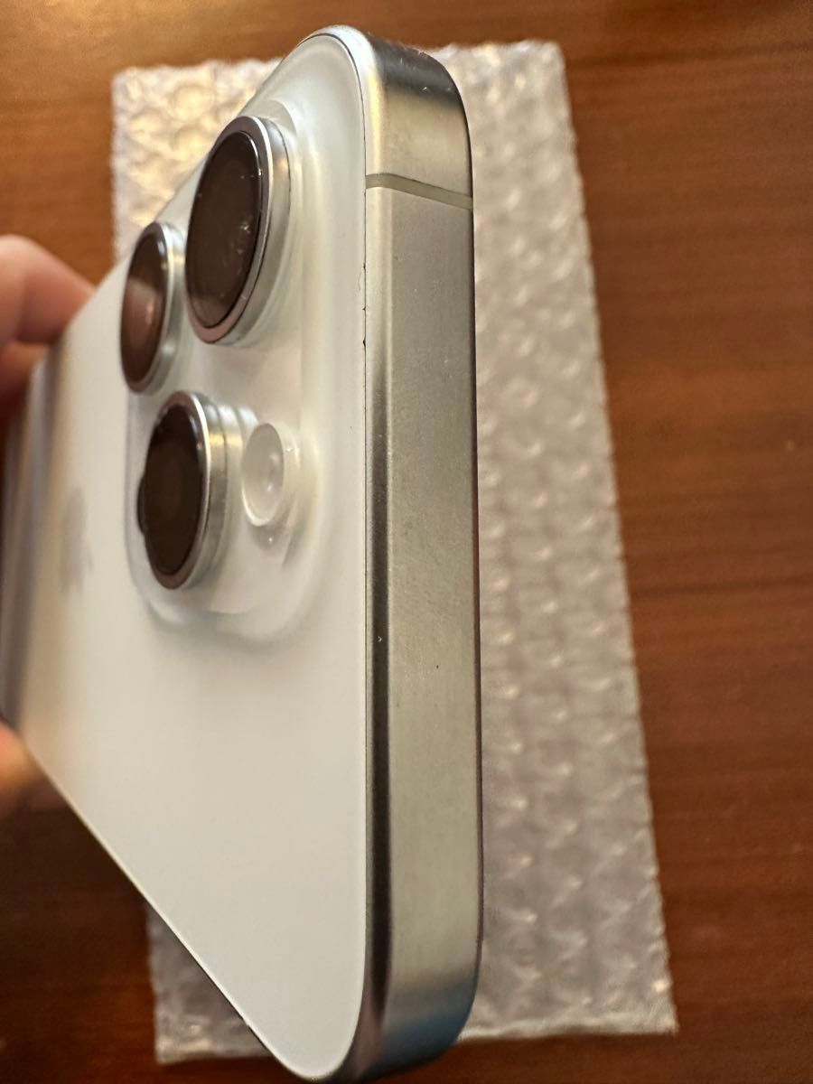 超美品】 iPhone 15 pro 128GB ホワイトチタニウム|Yahoo 超美品】 iPhone 15 pro 128GB ホワイトチタニウム|Yahoo
