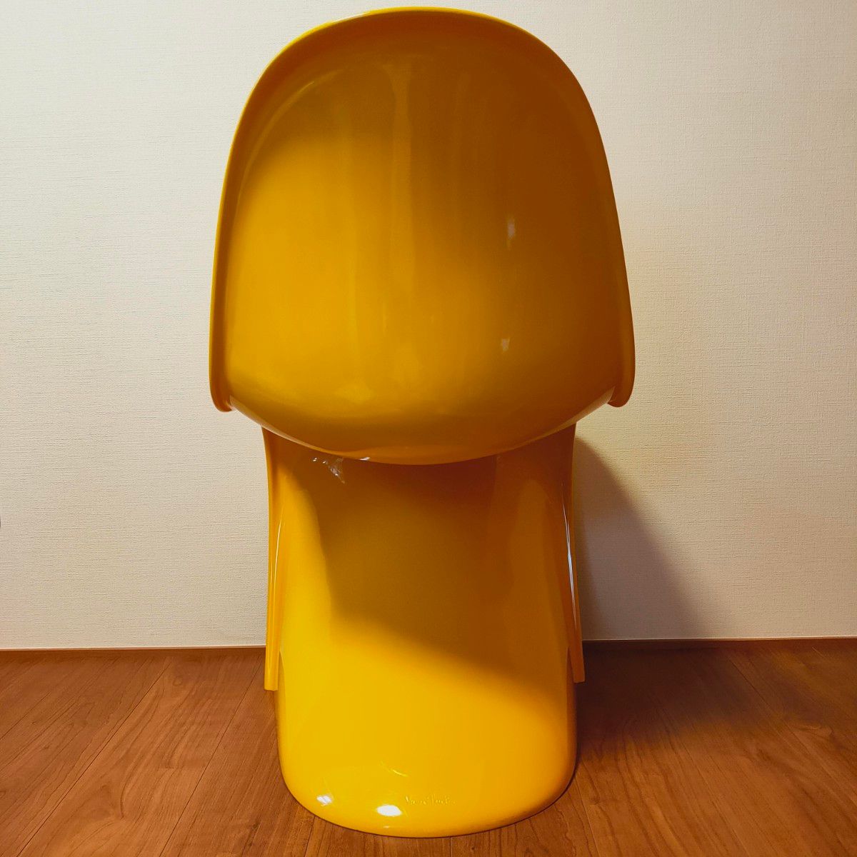 正規品 刻印あり 希少】 パントンチェア クラシック イエロー 正規品 刻印あり 希少】 パントンチェア クラシック イエロー