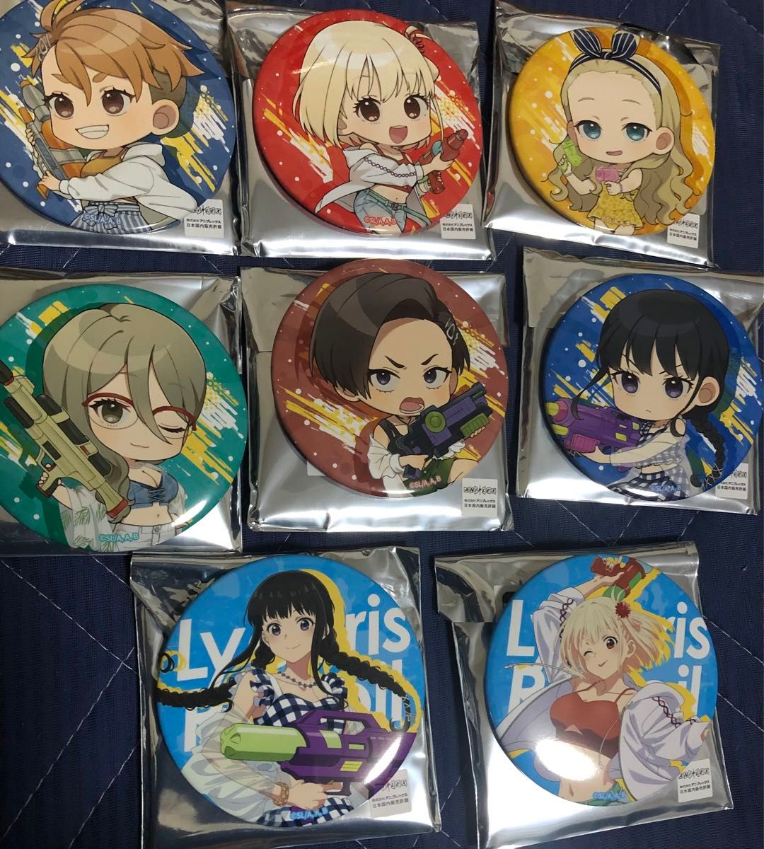 最大12%OFFクーポン リコリス・リコイル サマースプラッシュ 缶バッジ全8種｜Yahoo ピンズ・ピンバッジ・缶バッジ