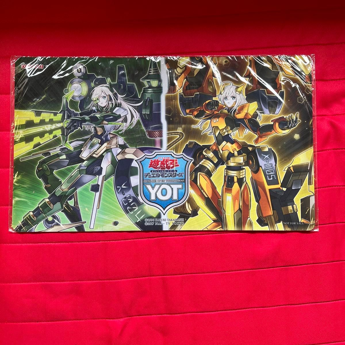 希少】遊戯王 閃刀姫 プレイマット ハヤテ カイナ yot 未開封 希少】遊戯王 閃刀姫 プレイマット ハヤテ カイナ yot 未開封