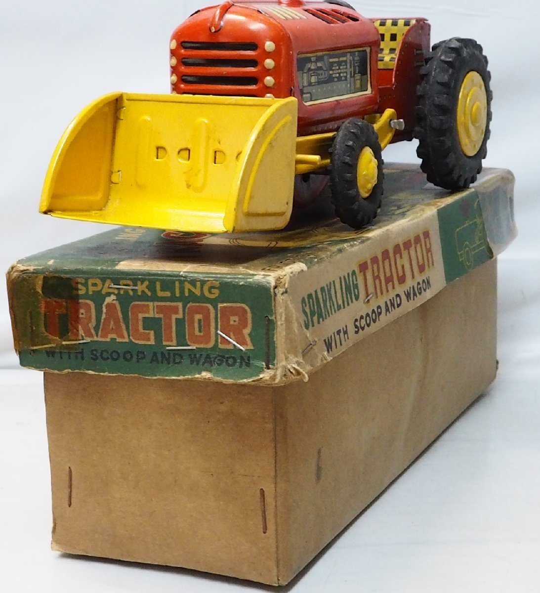 光球商会【SPARKLING TRACTOR WITH SCOOP AND WAGON タラクター 光球商会【SPARKLING TRACTOR WITH SCOOP AND WAGON タラクター