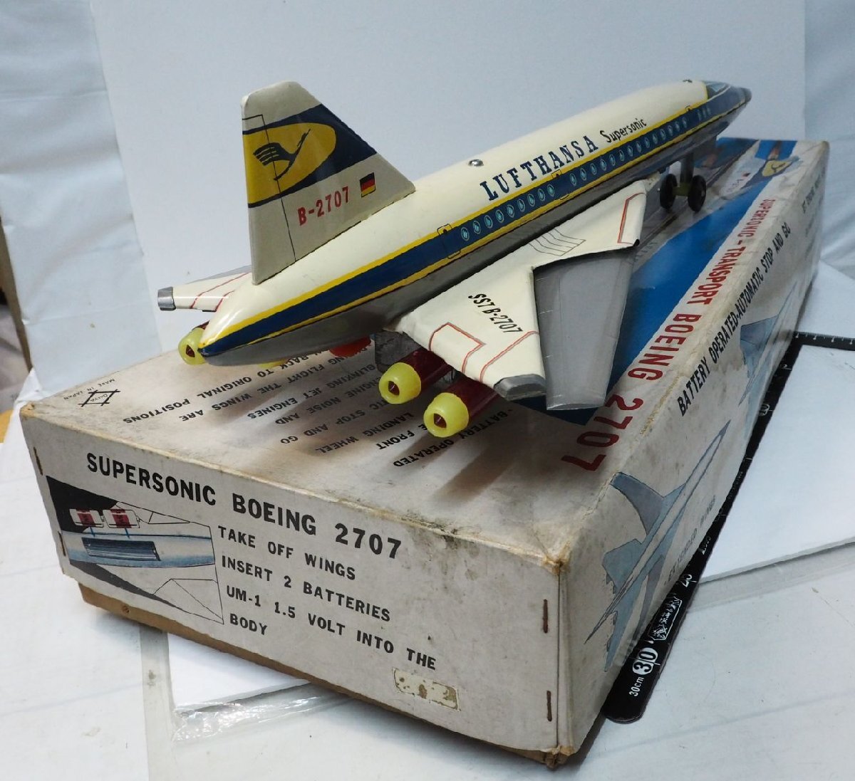 DAIYA【SUPERSONIC-TRANSPORT BOEING 2707 LUFTHANZAスーパー DAIYA【SUPERSONIC-TRANSPORT BOEING 2707 LUFTHANZAスーパー