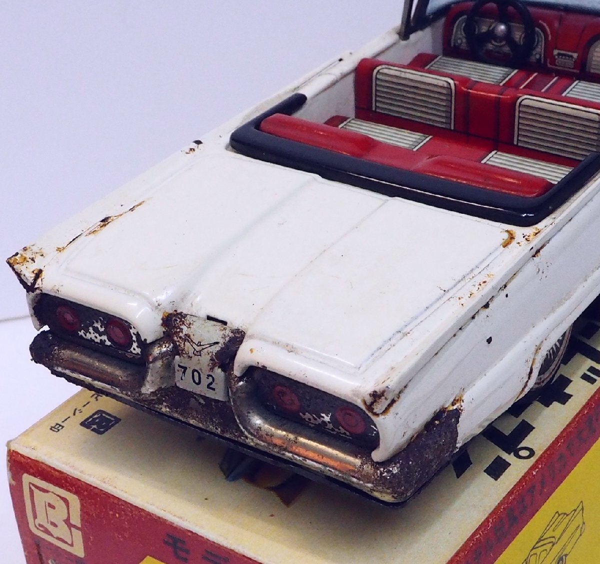 萬代屋 赤箱702【フォード サンダーバード オープンFORD 萬代屋 赤箱702【フォード サンダーバード オープンFORD