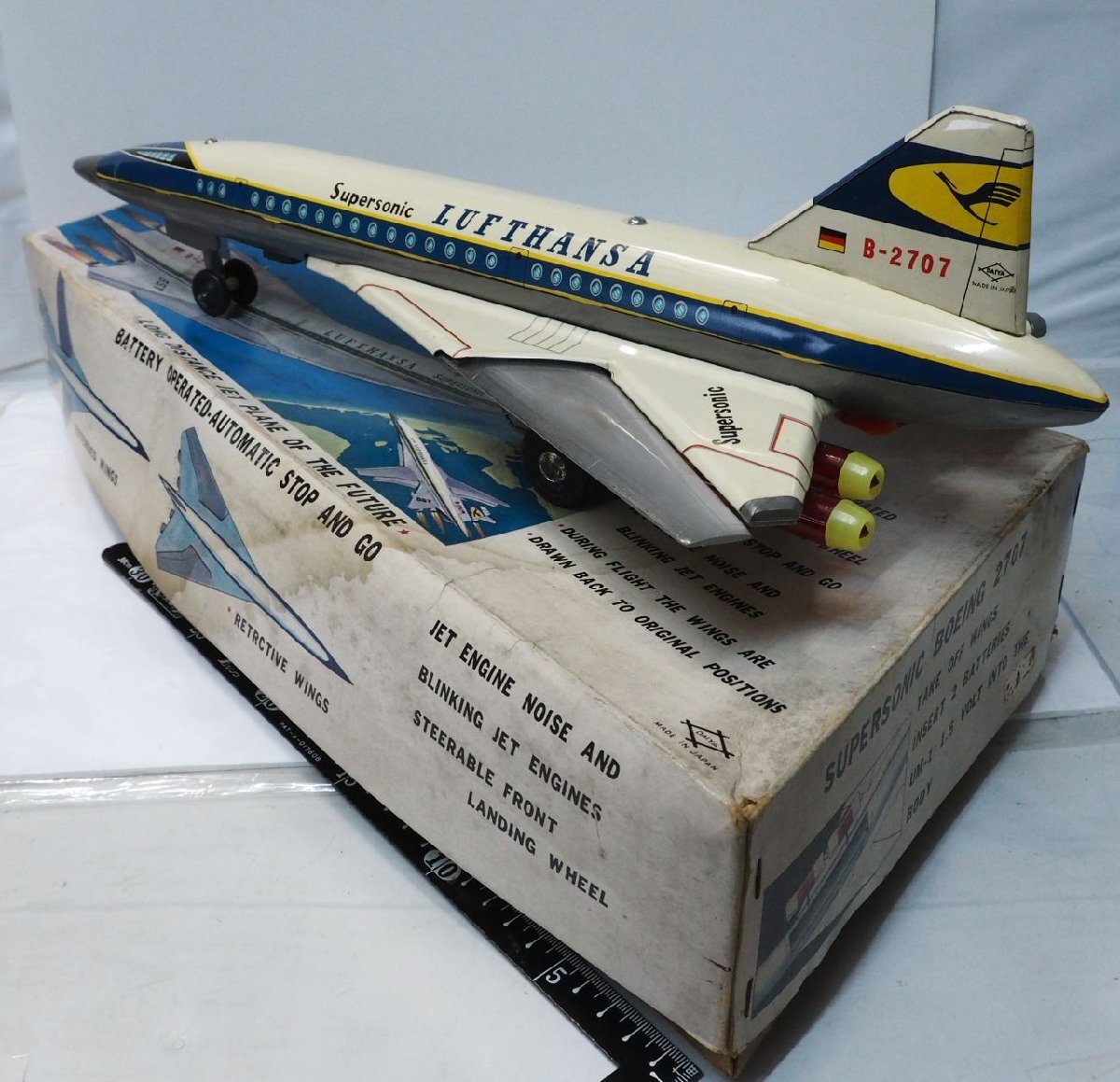 DAIYA【SUPERSONIC-TRANSPORT BOEING 2707 LUFTHANZAスーパー DAIYA【SUPERSONIC-TRANSPORT BOEING 2707 LUFTHANZAスーパー
