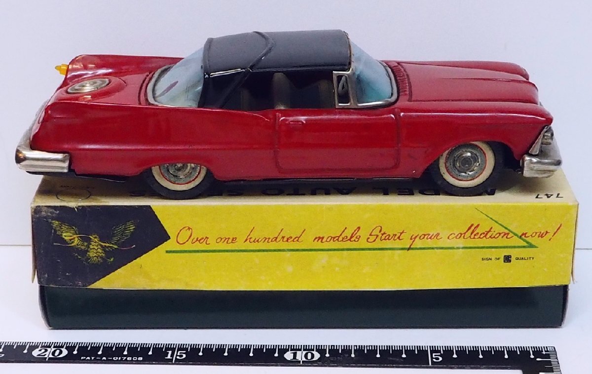 11900円 萬代屋 赤箱747【CHRYSLER IMPERIAL SEDANクライスラー 11900円 萬代屋 赤箱747【CHRYSLER IMPERIAL SEDANクライスラー
