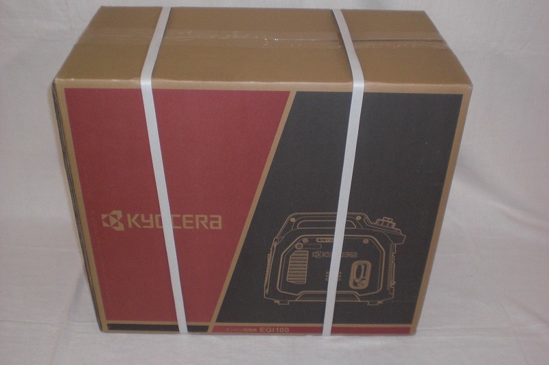 未使用 京セラ KYOCERA EGI100 インバーター式 エンジン発電機 未使用 京セラ KYOCERA EGI100 インバーター式 エンジン発電機