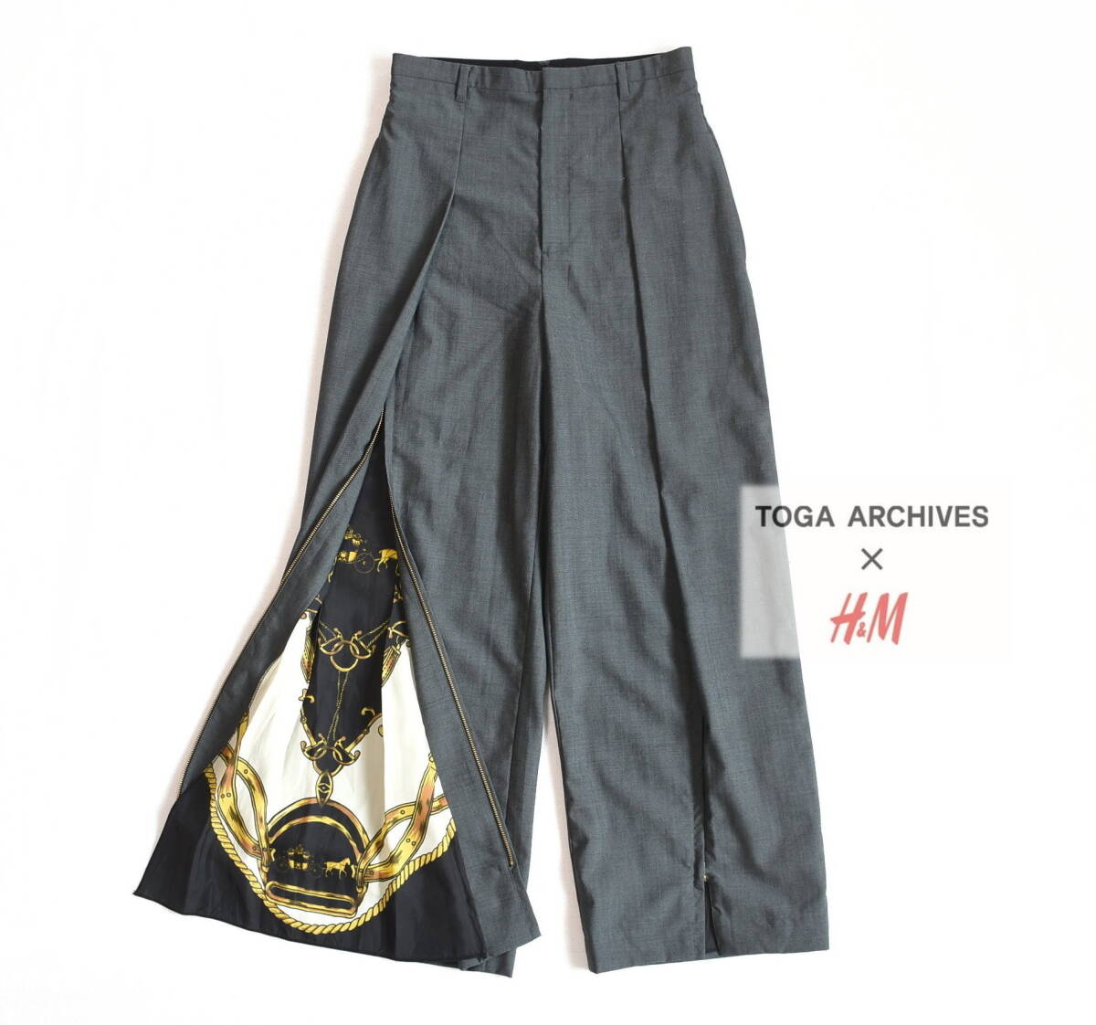 Yahoo!オークション - TOGA ARCHIVES x H&M ジップレッグワイド Yahoo!オークション - TOGA ARCHIVES x H&M ジップレッグワイド