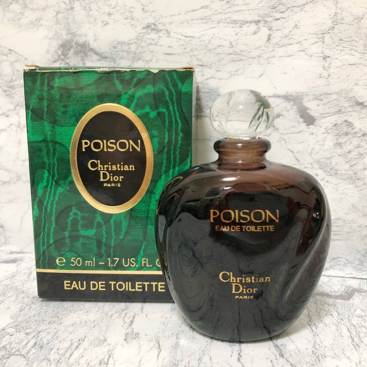 希少廃盤】ディオール プワゾン オードトワレ 50ml 香水 希少廃盤】ディオール プワゾン オードトワレ 50ml 香水