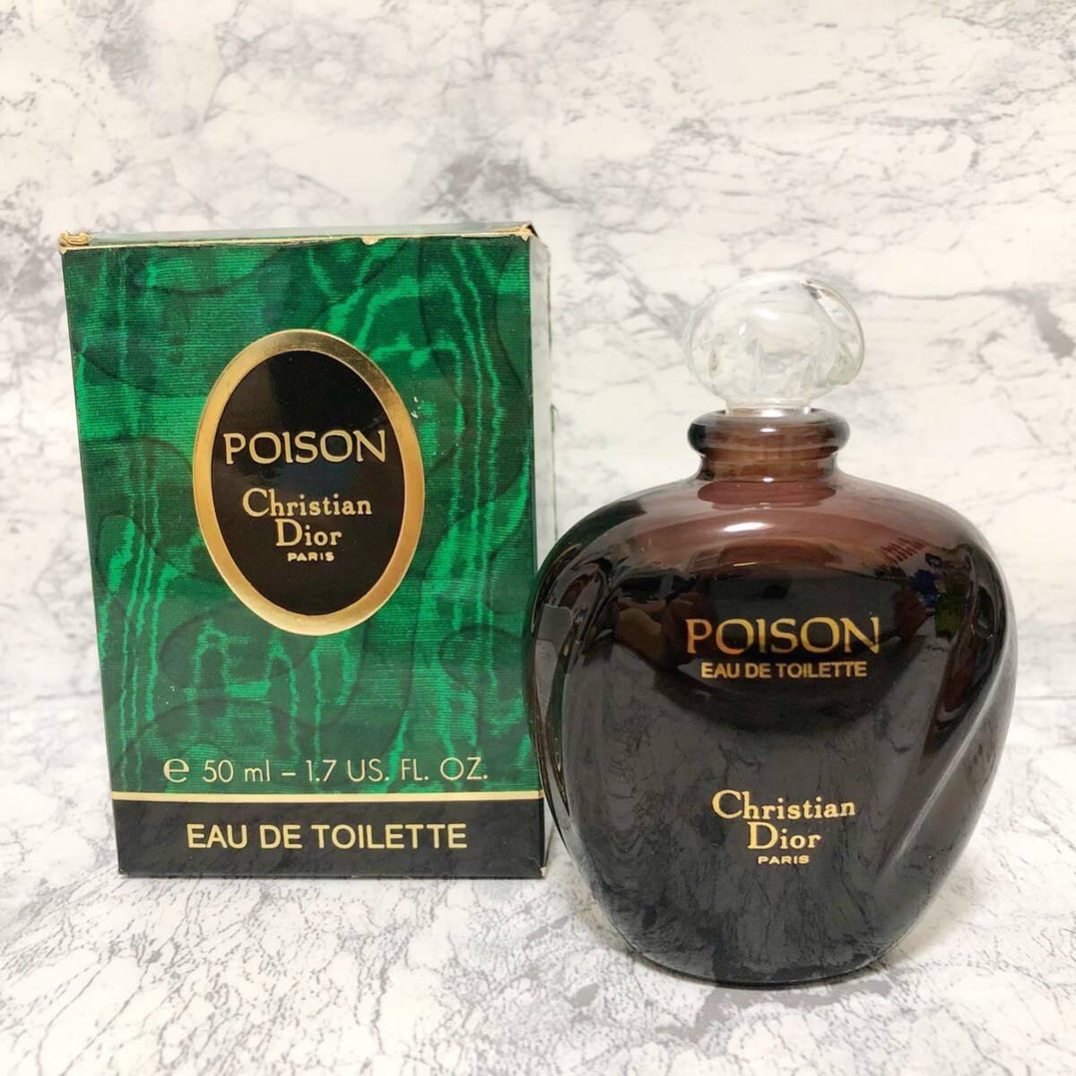 希少廃盤】ディオール プワゾン オードトワレ 50ml 香水 希少廃盤】ディオール プワゾン オードトワレ 50ml 香水