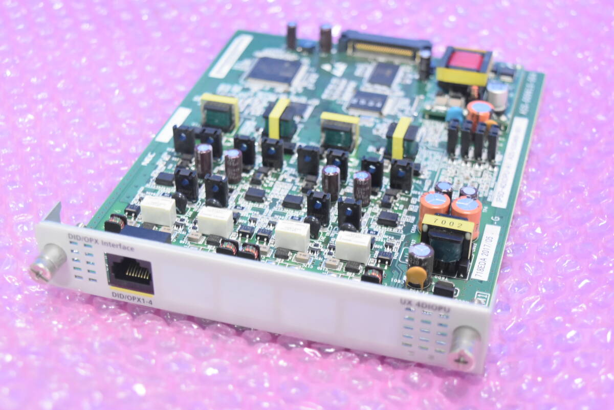 NEC Aspire UX/4LD専用線(市内専用線)ユニット 【IP5D-4DIOPU-A1 NEC Aspire UX/4LD専用線(市内専用線)ユニット 【IP5D-4DIOPU-A1