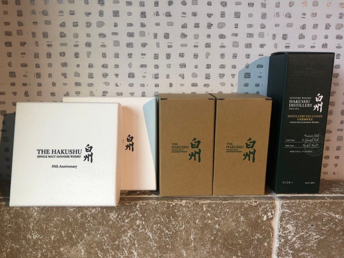 サントリー suntory 白州蒸溜所限定 180ml 非売品30周年記念 サントリー suntory 白州蒸溜所限定 180ml 非売品30周年記念