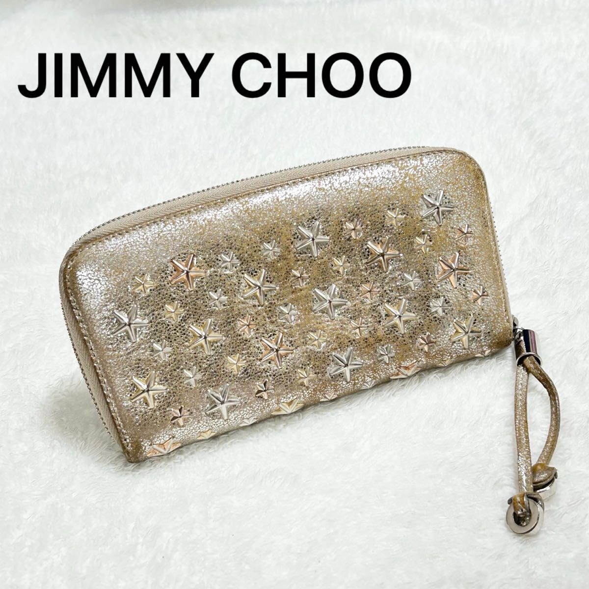 JIMMY CHOO ジミーチュウ スタースタッズ ゴールド スター JIMMY CHOO ジミーチュウ スタースタッズ ゴールド スター