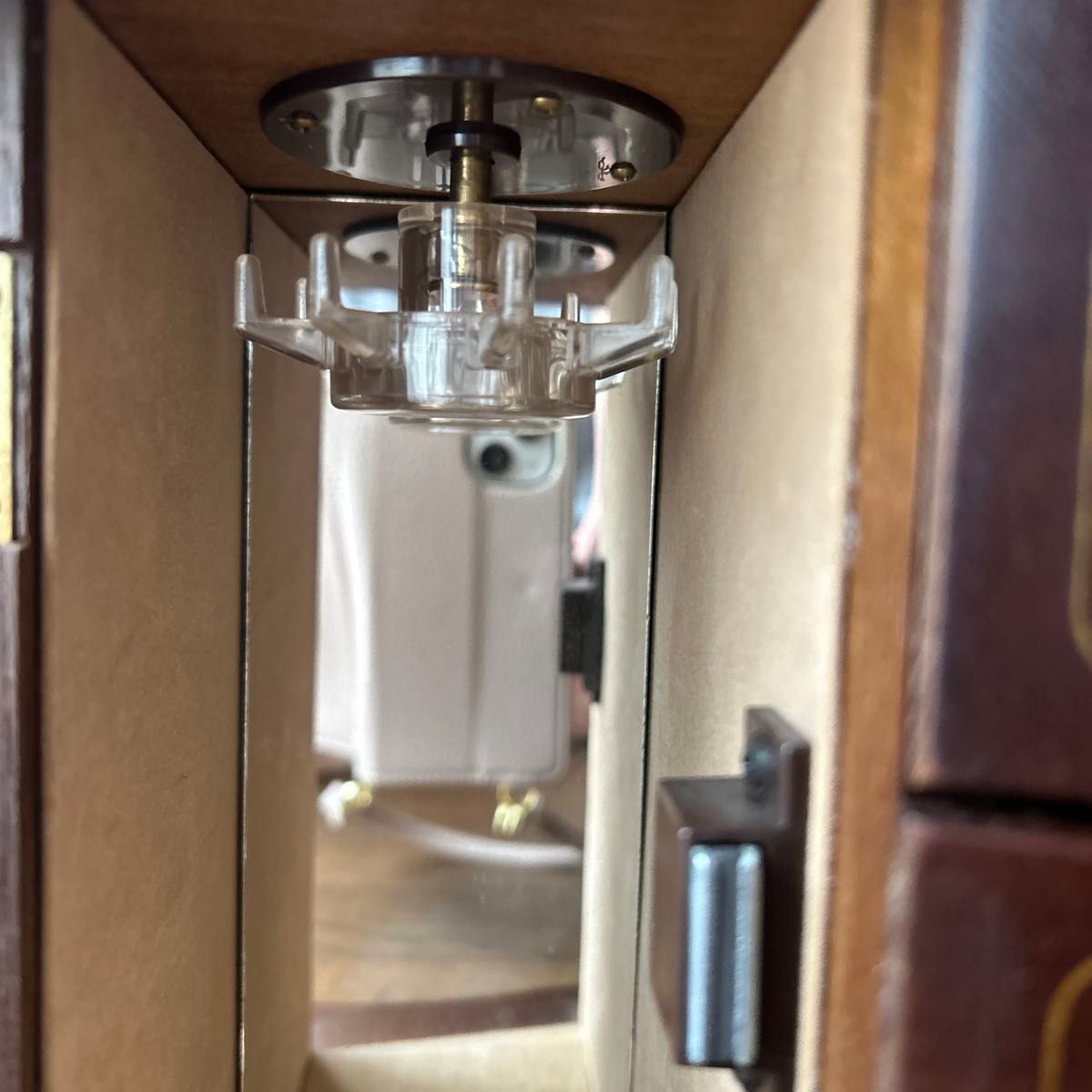 大型ジュエリーボックス アクセサリーケース 木製 昭和レトロ 大型ジュエリーボックス アクセサリーケース 木製 昭和レトロ