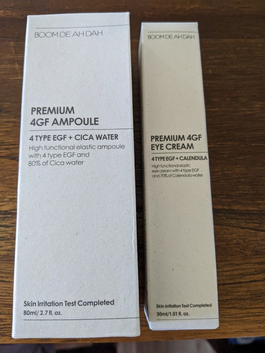 BOOMDEAHDAH(ブンディアダ)PREMIUM 4GF AMPOULE アイクリーム BOOMDEAHDAH(ブンディアダ)PREMIUM 4GF AMPOULE アイクリーム