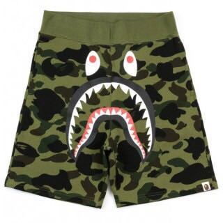 良品 A bathing ape shark bapecamo sweat XL-