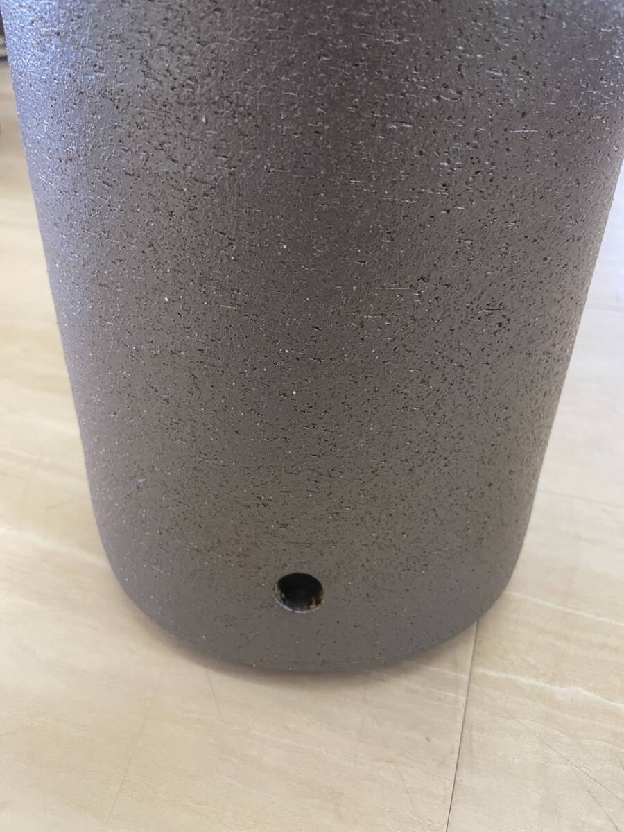 信楽焼　傘立て　24-03　傘置き　陶器　日本六古窯　焼物　國(guó)産　日本制　工蕓品　アンブレラスタンド　玄関　収納　花入れ　花瓶　お祝い
