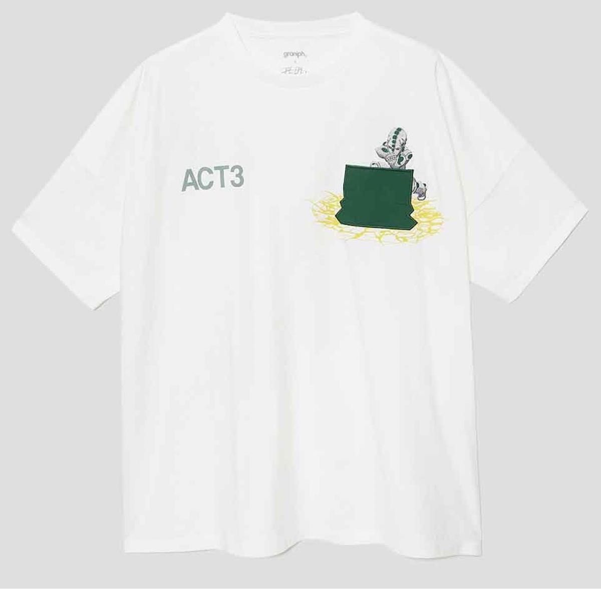 Tシャツ ジョジョの奇妙な冒険 XL エコーズ 荒木飛呂彦 グラニフ Tシャツ ジョジョの奇妙な冒険 XL エコーズ 荒木飛呂彦 グラニフ