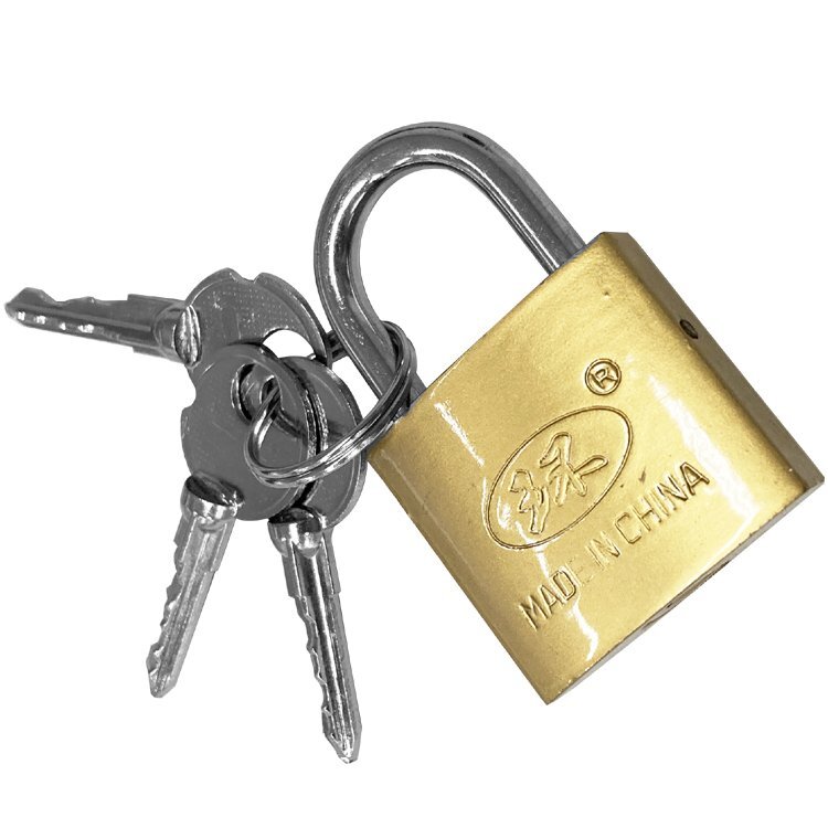  copper plating south capital pills key 3ps.@ shackle diameter 3mm anti-theft crime prevention security suitcase drawer locker small shop warehouse rental garage LKTM32