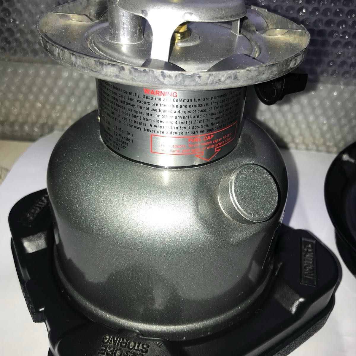 Coleman 2マントル DualFuel 加圧・保持・コック開閉 確認済 Coleman 2マントル DualFuel 加圧・保持・コック開閉 確認済