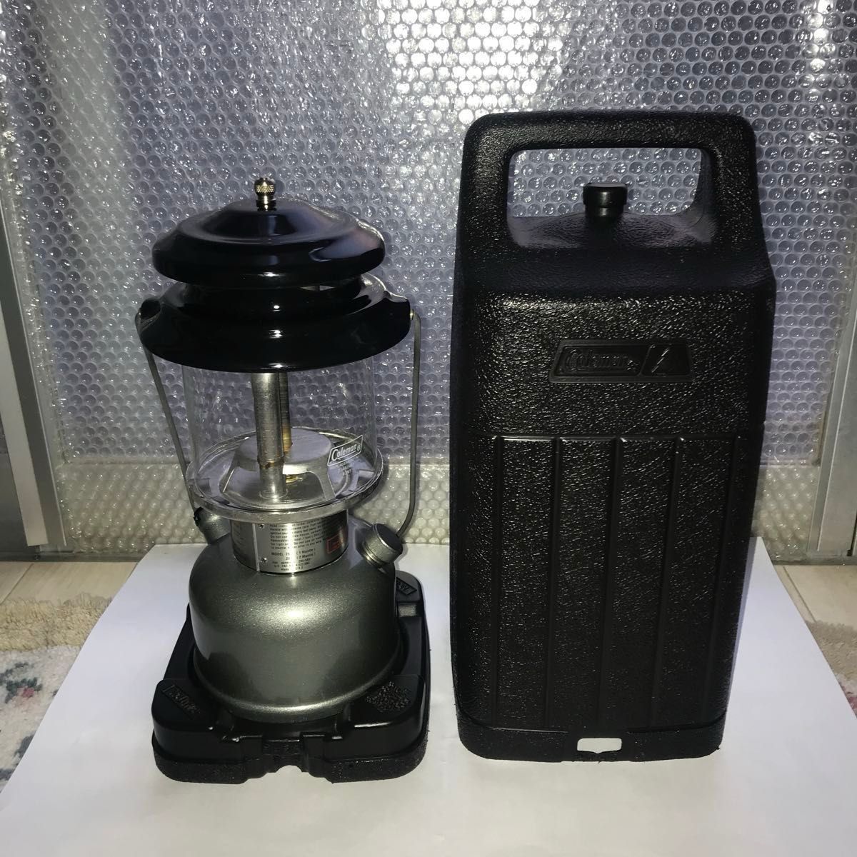 Coleman 2マントル DualFuel 加圧・保持・コック開閉 確認済 Coleman 2マントル DualFuel 加圧・保持・コック開閉 確認済