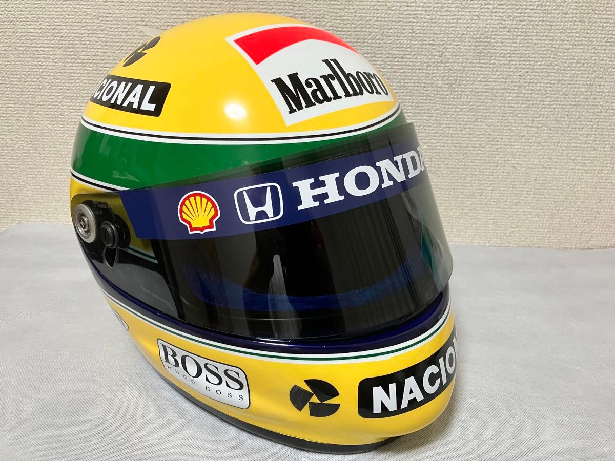 アイルトン・セナ 1/1 レプリカ ヘルメット 1992年 マクラーレン アイルトン・セナ 1/1 レプリカ ヘルメット 1992年 マクラーレン