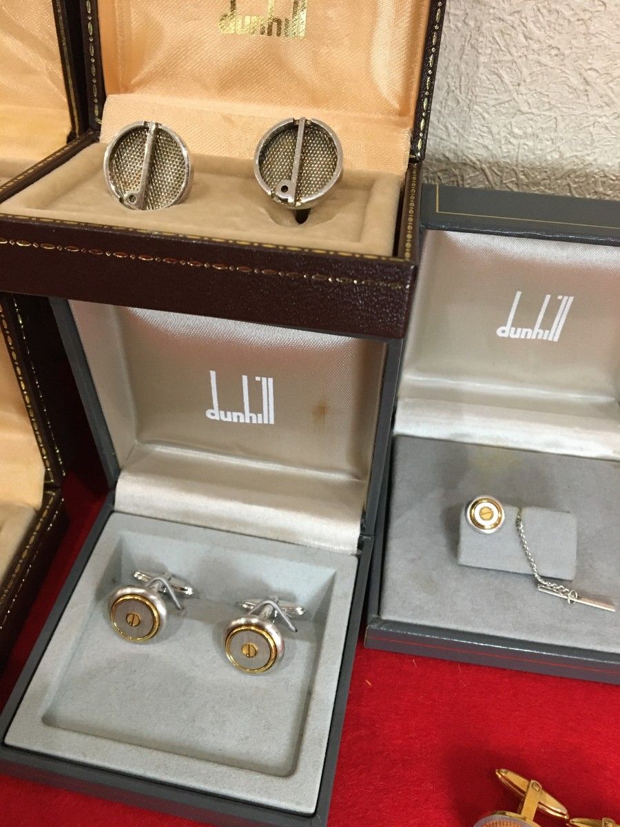 美品多 ダンヒル dunhill タイピン カフス タイタック 28点 美品多 ダンヒル dunhill タイピン カフス タイタック 28点