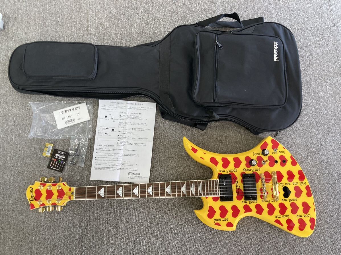 Yahoo!オークション - 美品 BURNY MG-145S MG-165S HY YELLOW Yahoo!オークション - 美品 BURNY MG-145S MG-165S HY YELLOW