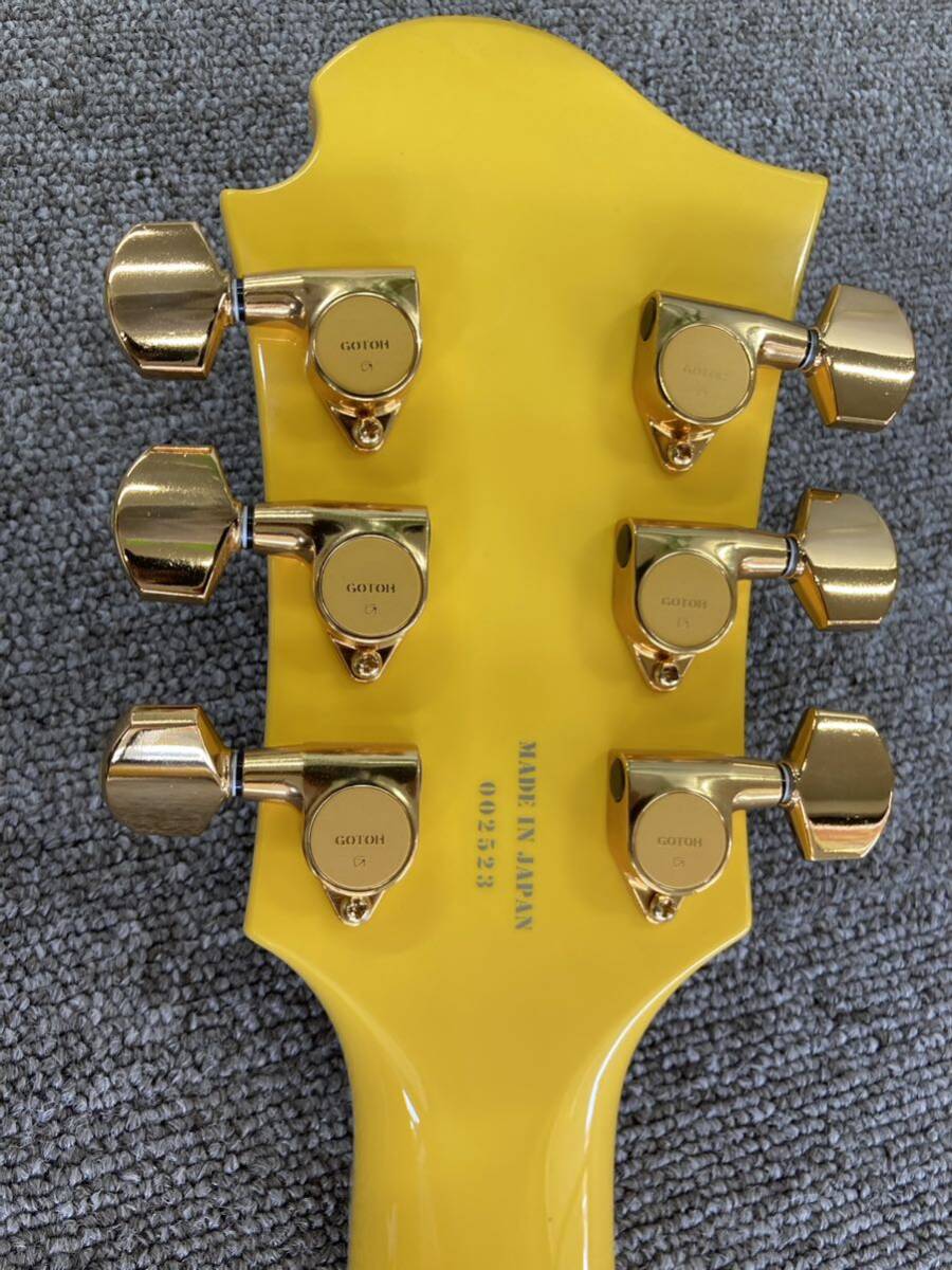 美品 BURNY MG-145S MG-165S HY YELLOW HEART HIDE 美品 BURNY MG-145S MG-165S HY YELLOW HEART HIDE