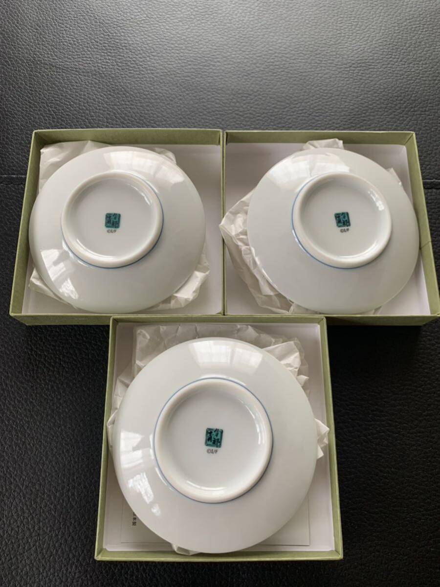 新品未使用 志村けん大爆笑展 九谷焼 5号皿&豆皿3枚セット 新品未使用 志村けん大爆笑展 九谷焼 5号皿&豆皿3枚セット