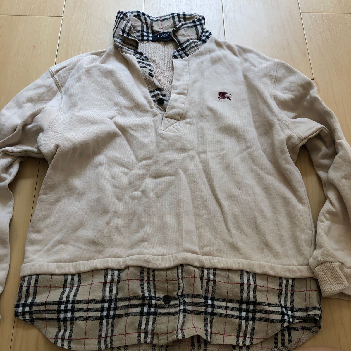 BURBERRY★トレーナー 140 最終 Burberry バーバリー 長袖 トレーナー サイズ140㎝(長袖T